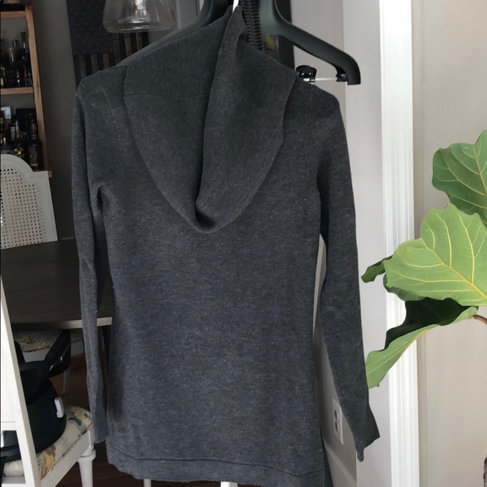 French Connection grey cowl neck sweater